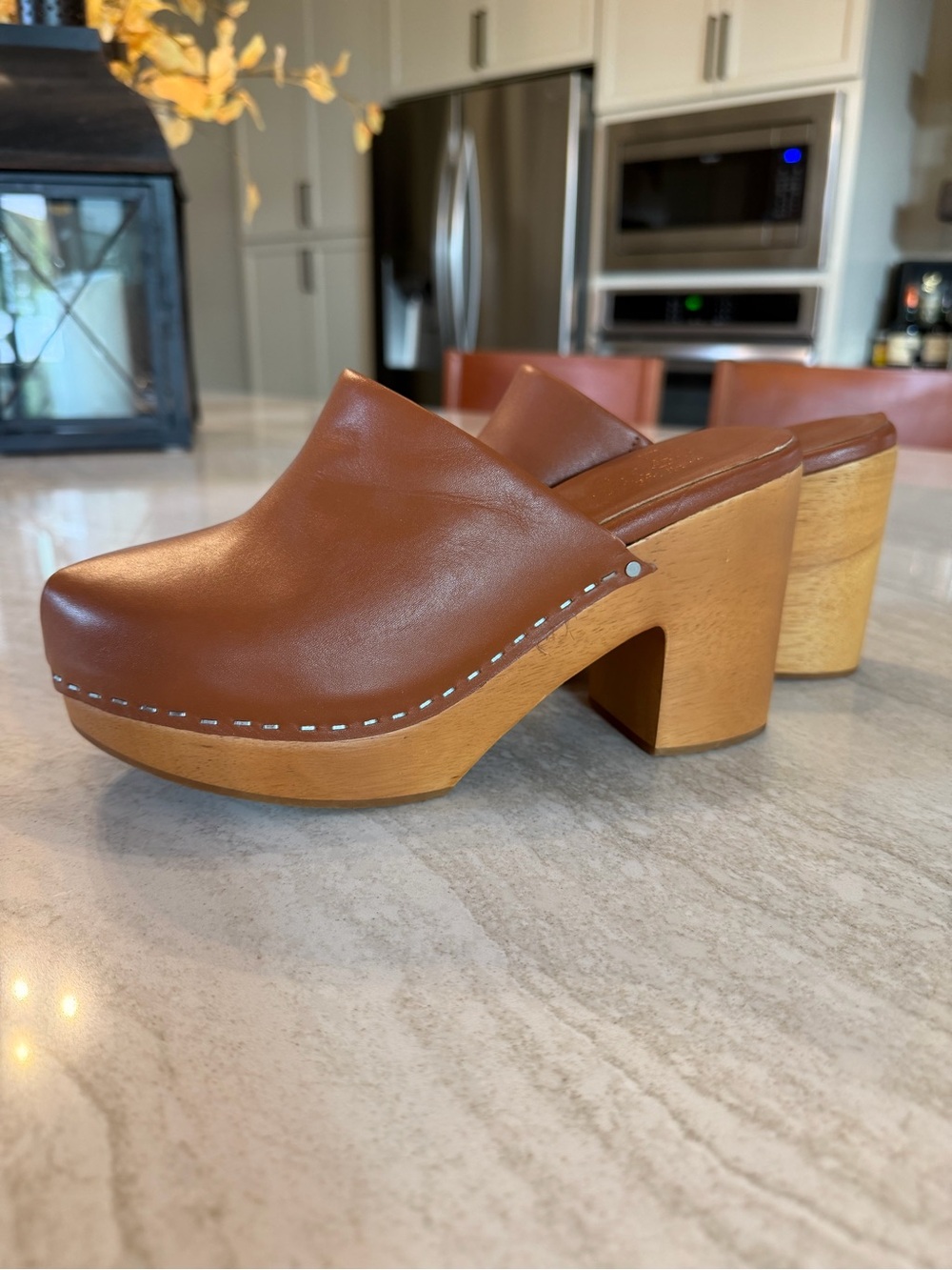 Charlotte Stone clogs sz 8 - Picture 2 of 5